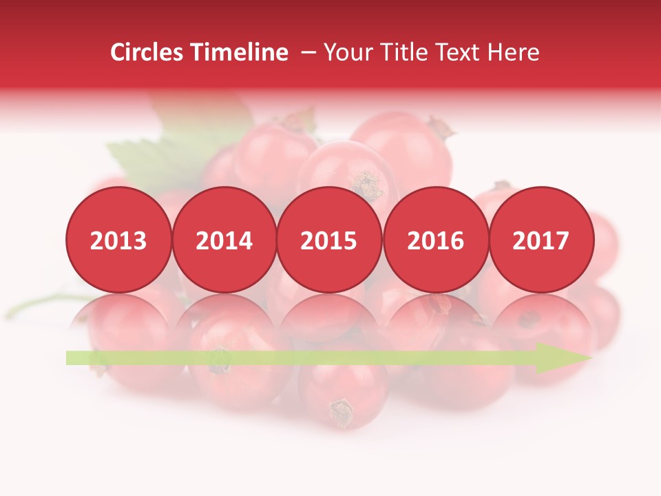 Dessert Food Ripe PowerPoint Template