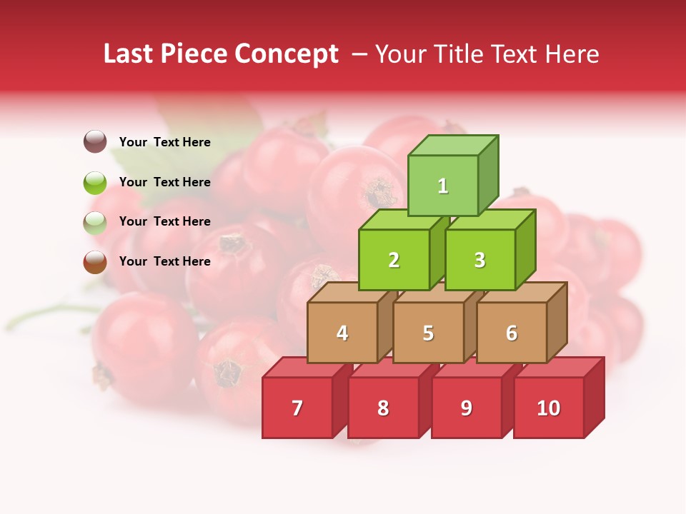 Dessert Food Ripe PowerPoint Template