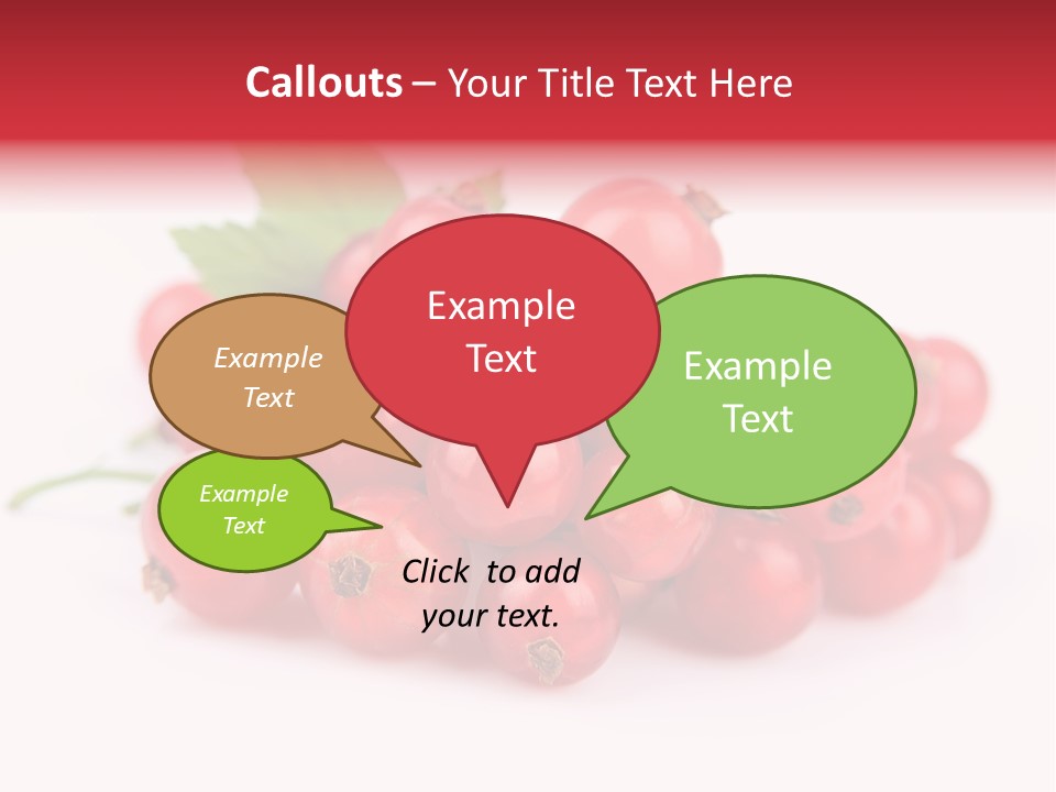 Dessert Food Ripe PowerPoint Template