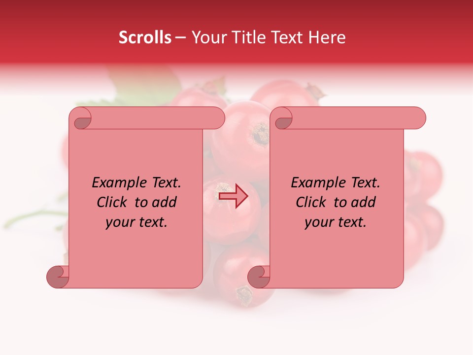 Dessert Food Ripe PowerPoint Template