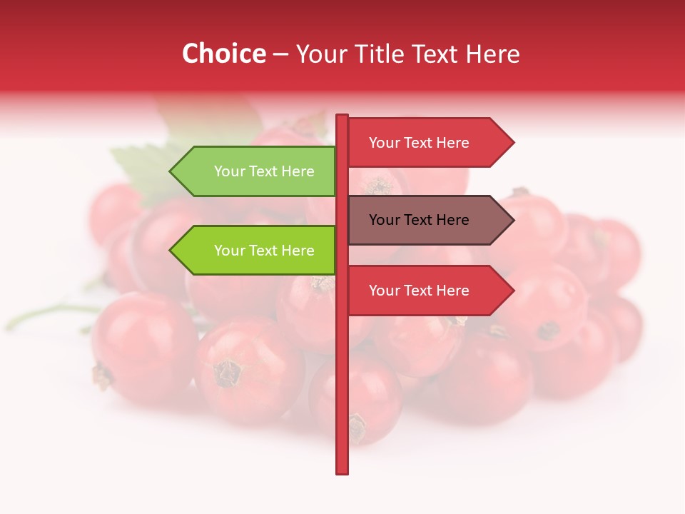 Dessert Food Ripe PowerPoint Template