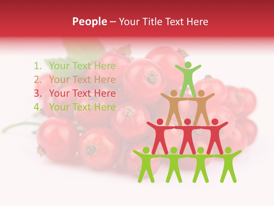 Dessert Food Ripe PowerPoint Template