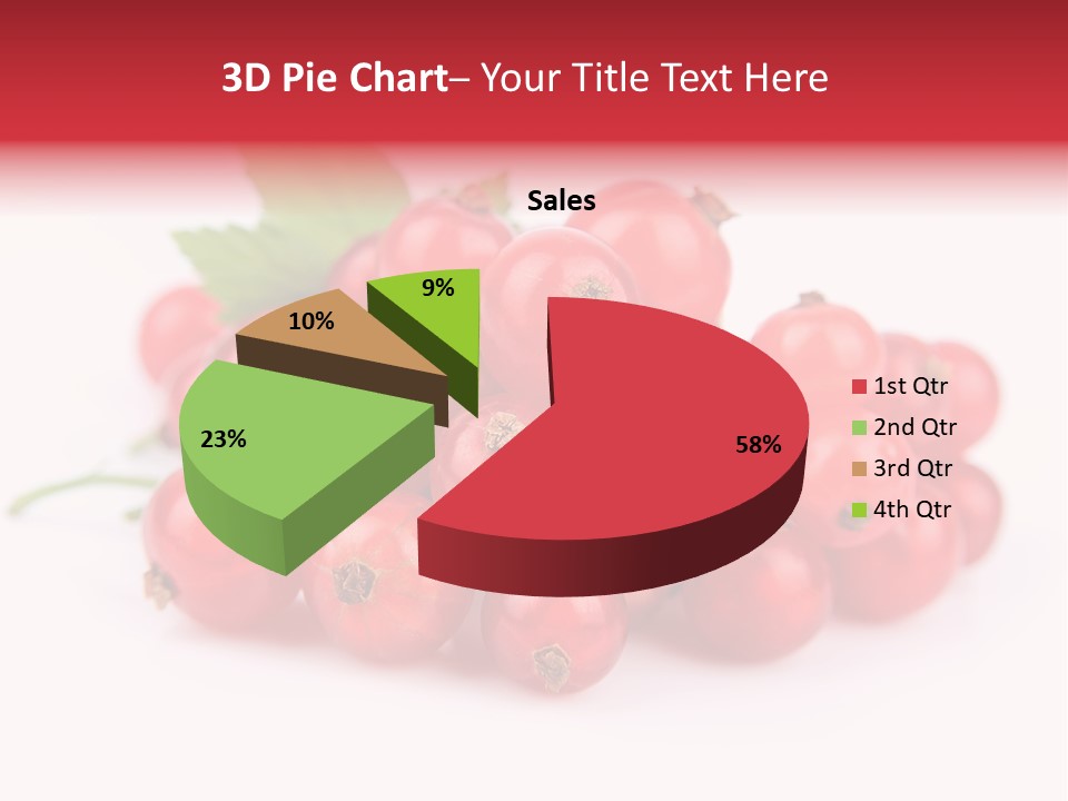 Dessert Food Ripe PowerPoint Template
