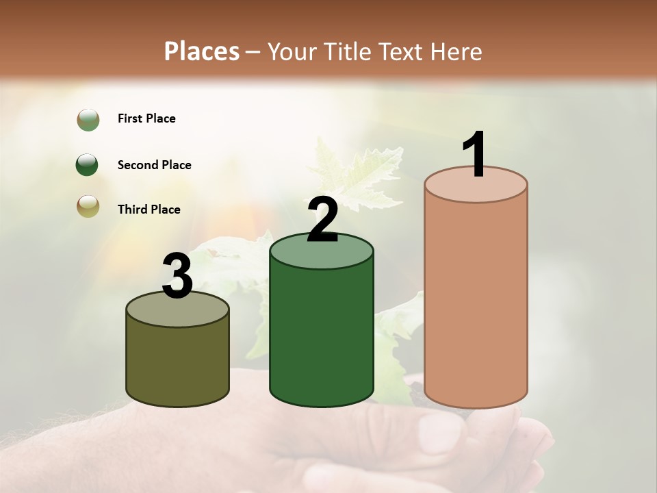 Environmental Spring Blurred PowerPoint Template