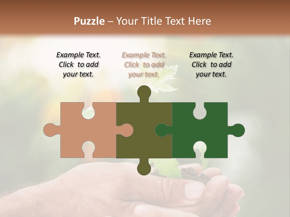 Environmental Spring Blurred PowerPoint Template