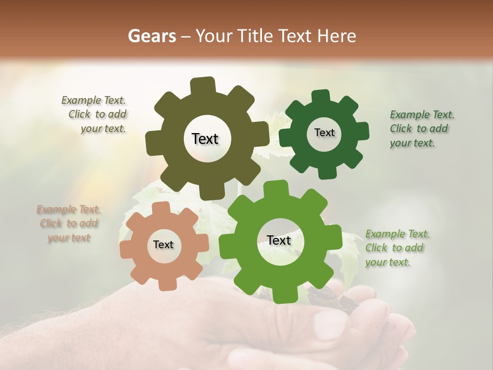 Environmental Spring Blurred PowerPoint Template