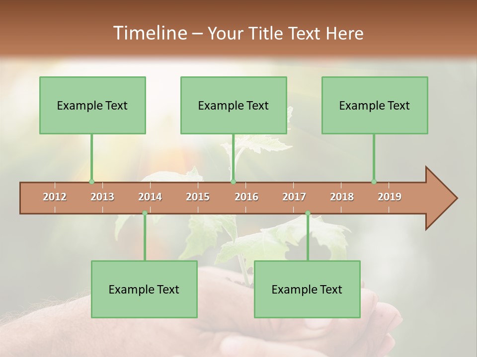 Environmental Spring Blurred PowerPoint Template