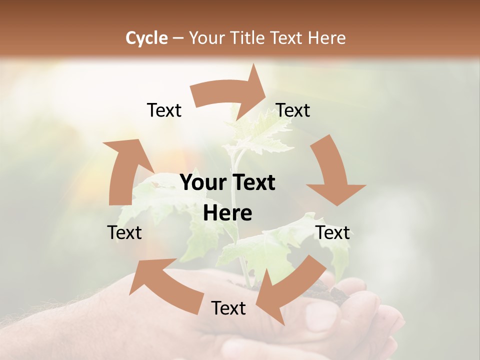Environmental Spring Blurred PowerPoint Template