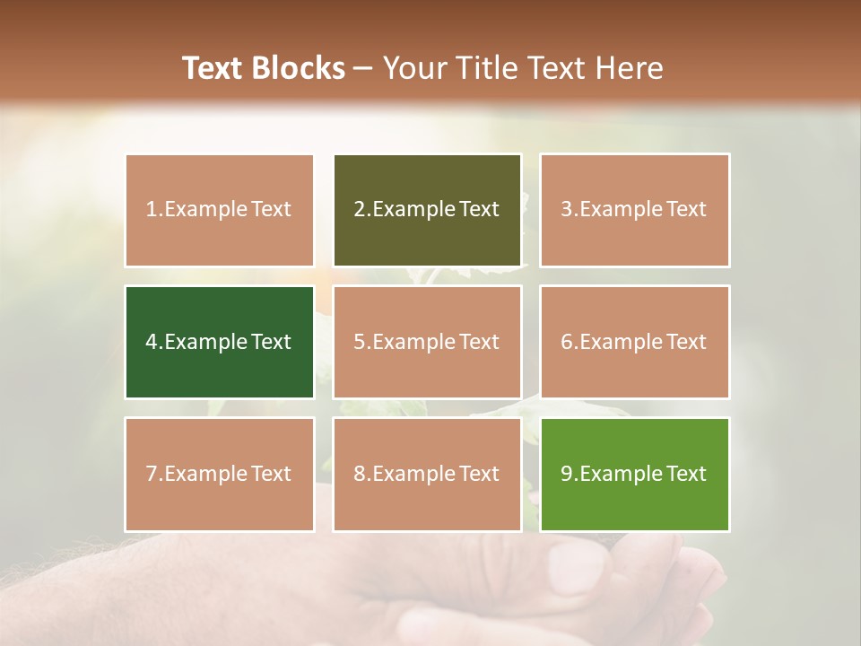 Environmental Spring Blurred PowerPoint Template