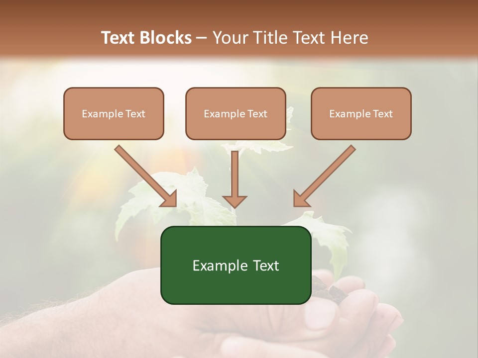 Environmental Spring Blurred PowerPoint Template
