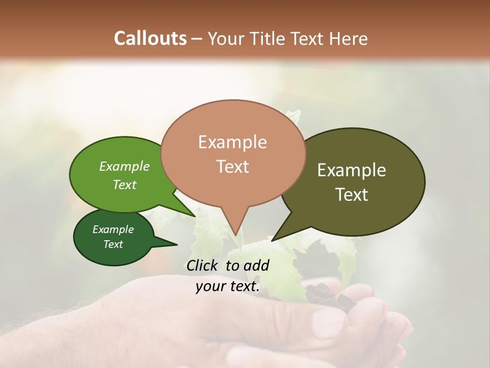 Environmental Spring Blurred PowerPoint Template