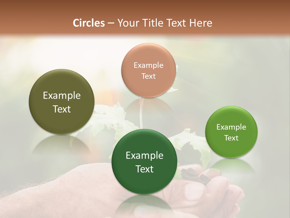 Environmental Spring Blurred PowerPoint Template