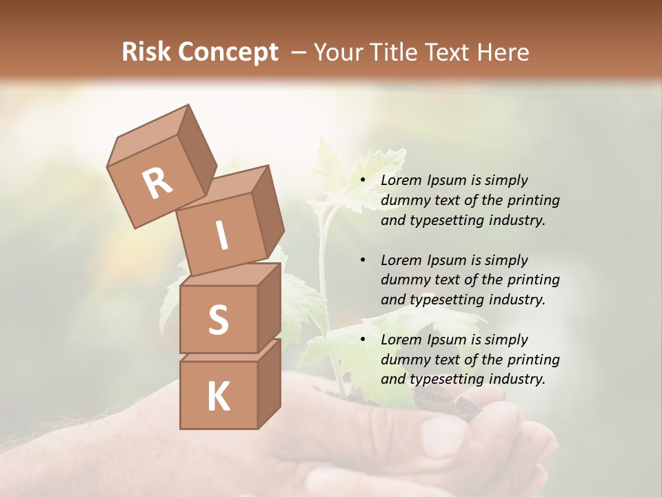 Environmental Spring Blurred PowerPoint Template