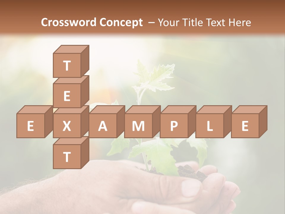 Environmental Spring Blurred PowerPoint Template