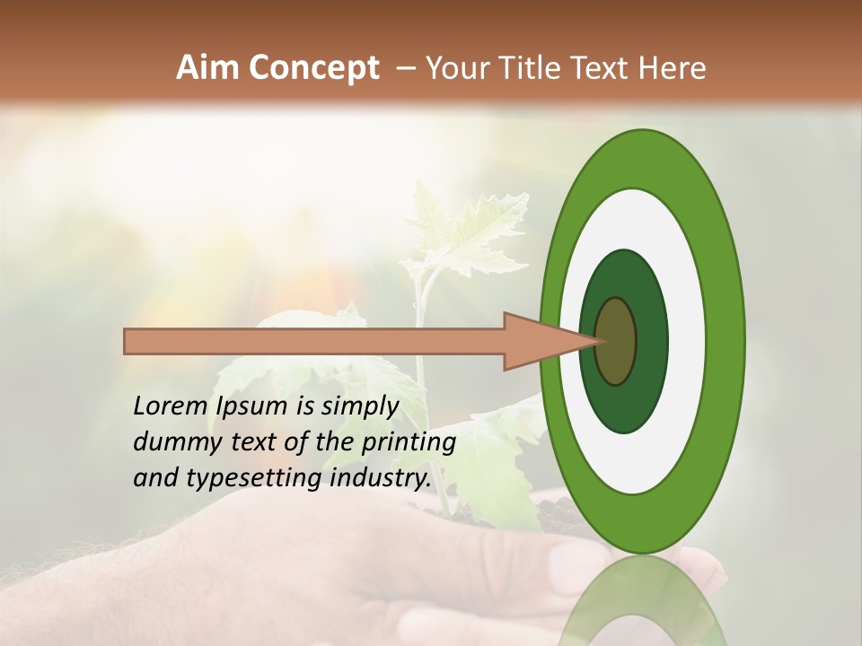 Environmental Spring Blurred PowerPoint Template