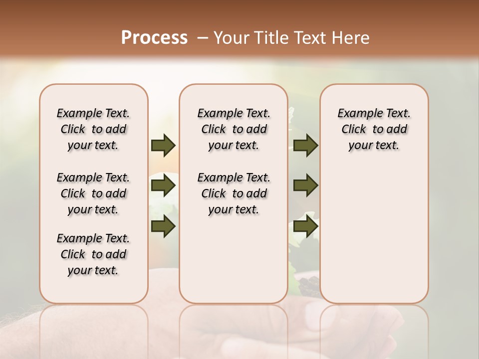 Environmental Spring Blurred PowerPoint Template