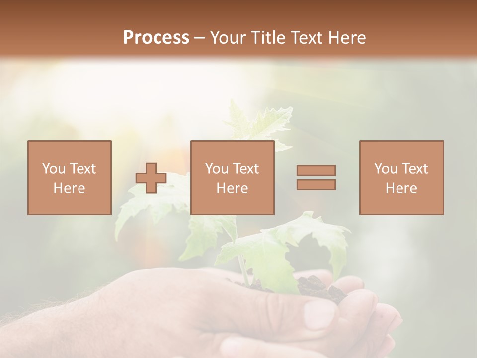 Environmental Spring Blurred PowerPoint Template