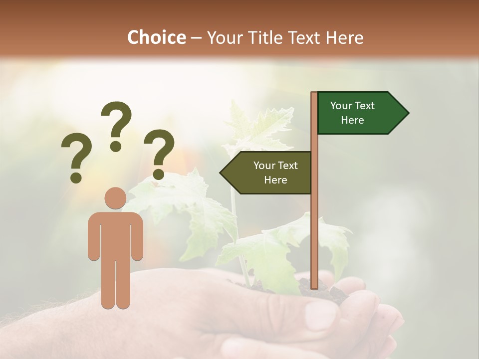 Environmental Spring Blurred PowerPoint Template