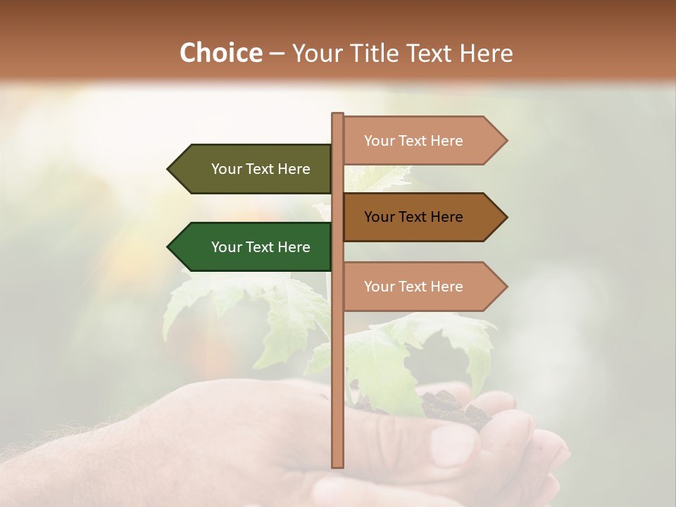 Environmental Spring Blurred PowerPoint Template