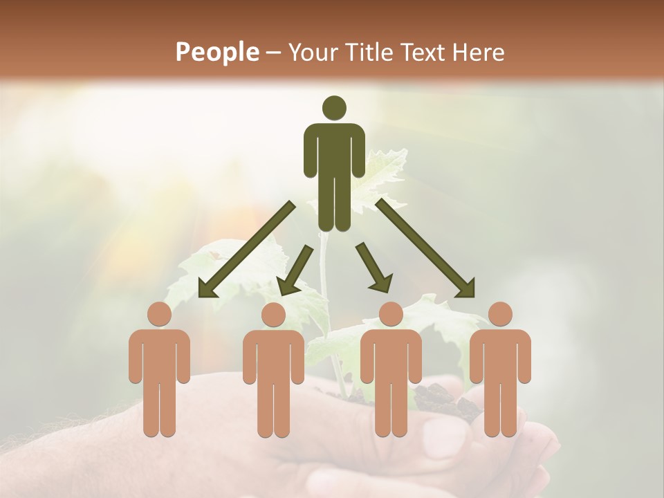 Environmental Spring Blurred PowerPoint Template