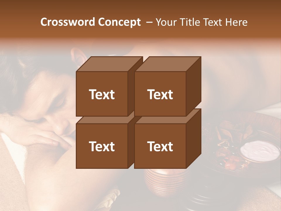 Health Massage Guy PowerPoint Template