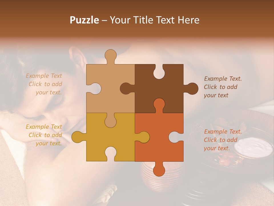 Health Massage Guy PowerPoint Template