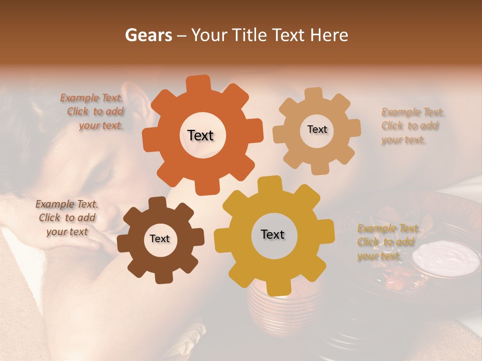 Health Massage Guy PowerPoint Template