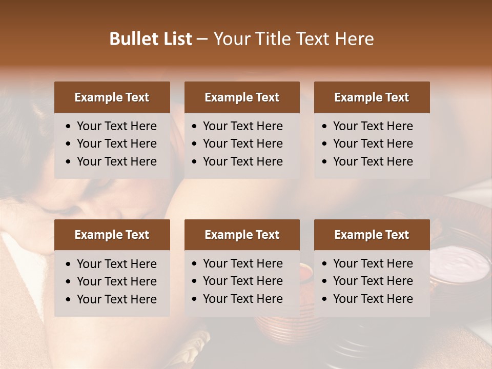 Health Massage Guy PowerPoint Template