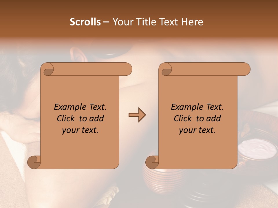 Health Massage Guy PowerPoint Template