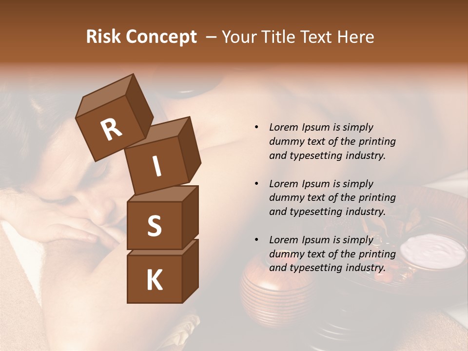 Health Massage Guy PowerPoint Template