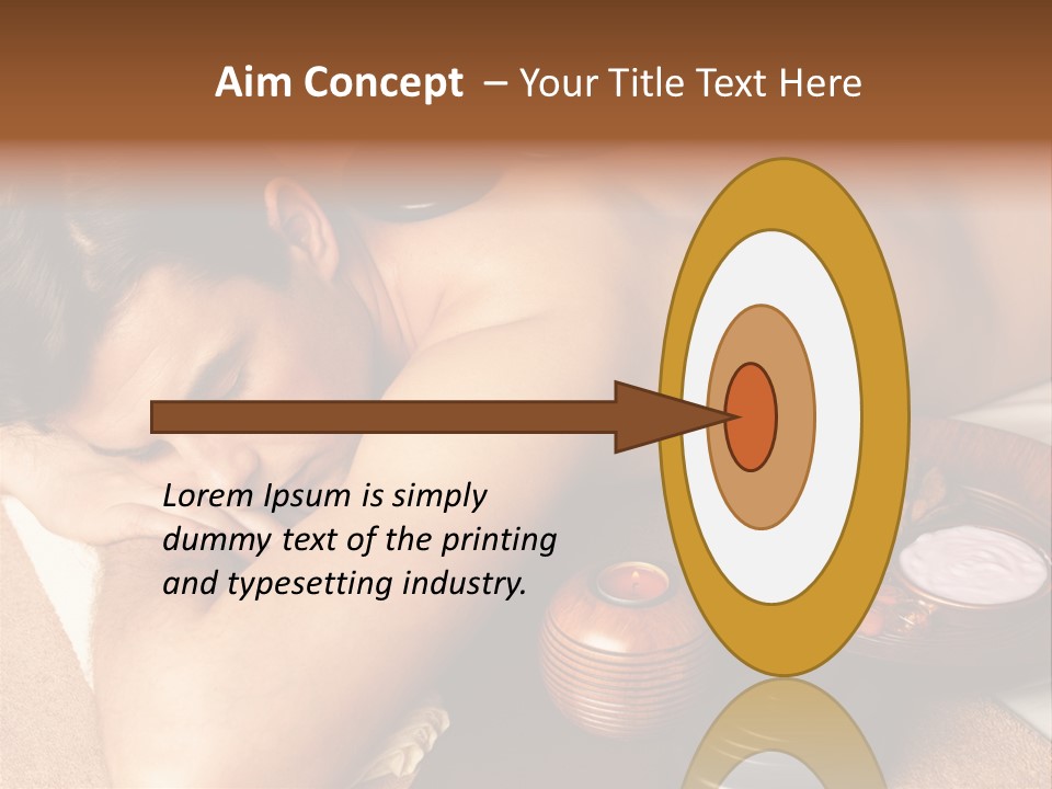 Health Massage Guy PowerPoint Template