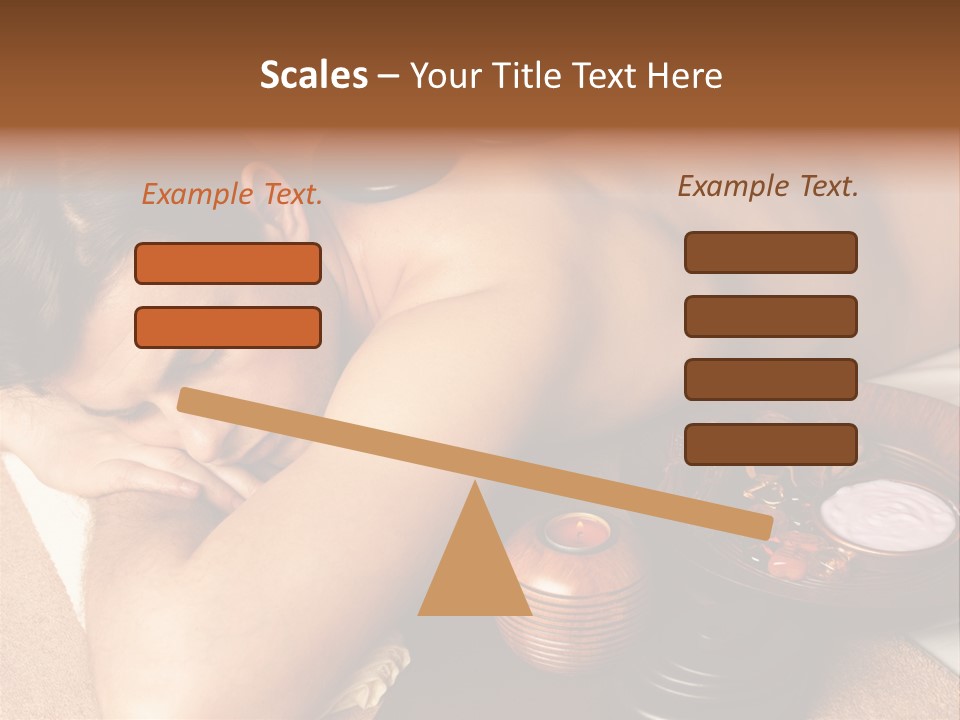 Health Massage Guy PowerPoint Template