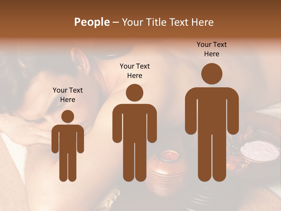 Health Massage Guy PowerPoint Template