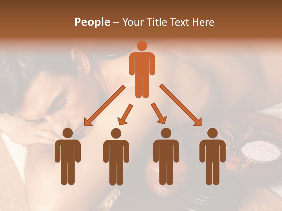 Health Massage Guy PowerPoint Template