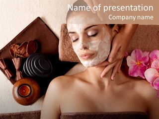 Apply Skincare Clay PowerPoint Template