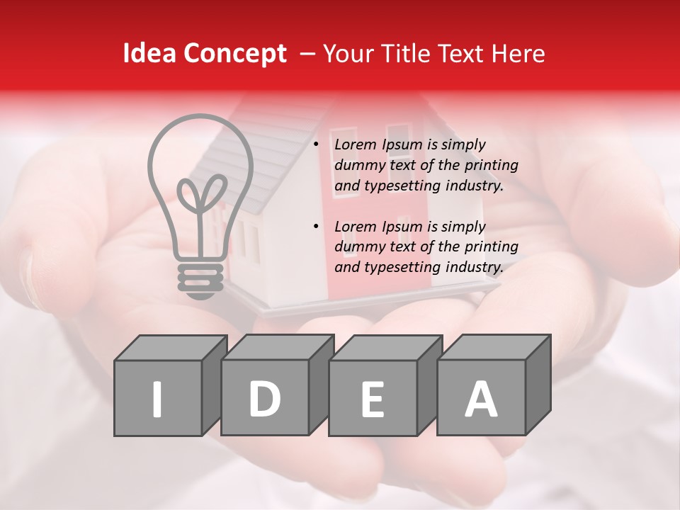 House Offer Concept PowerPoint Template