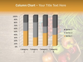 Arranged Farmers Market Basil PowerPoint Template