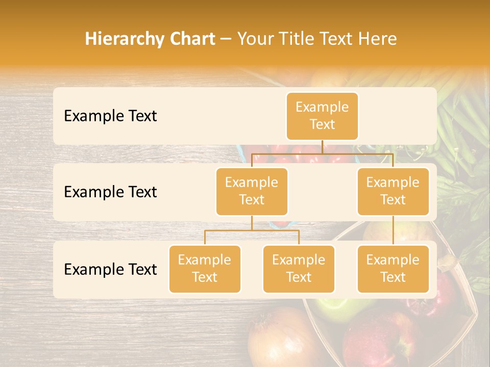 Arranged Farmers Market Basil PowerPoint Template
