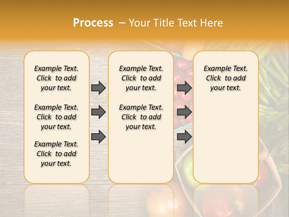 Arranged Farmers Market Basil PowerPoint Template