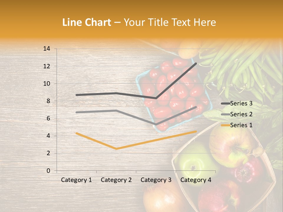 Arranged Farmers Market Basil PowerPoint Template