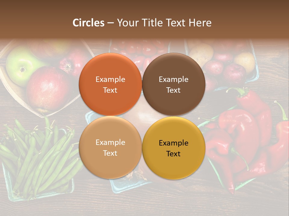 Table Background Wooden PowerPoint Template