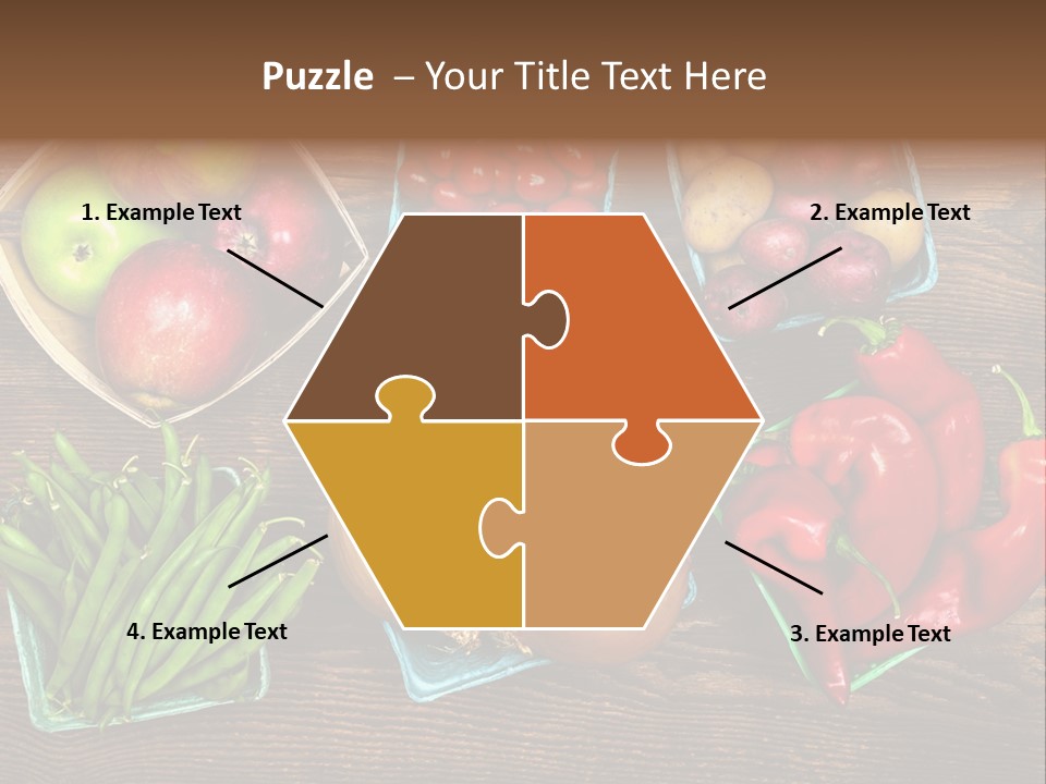 Table Background Wooden PowerPoint Template