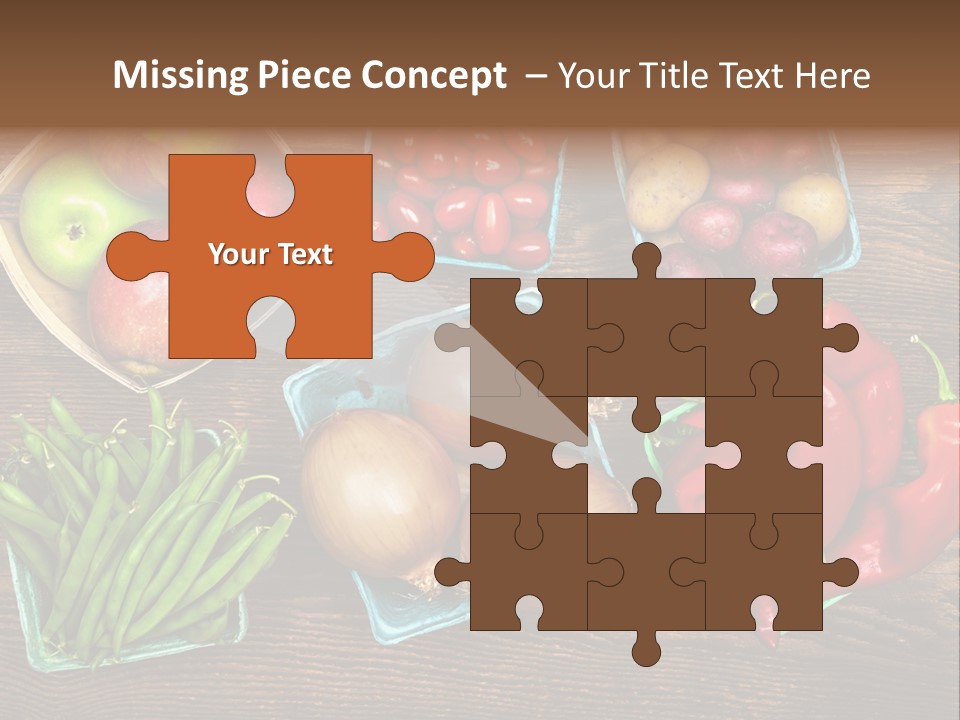 Table Background Wooden PowerPoint Template