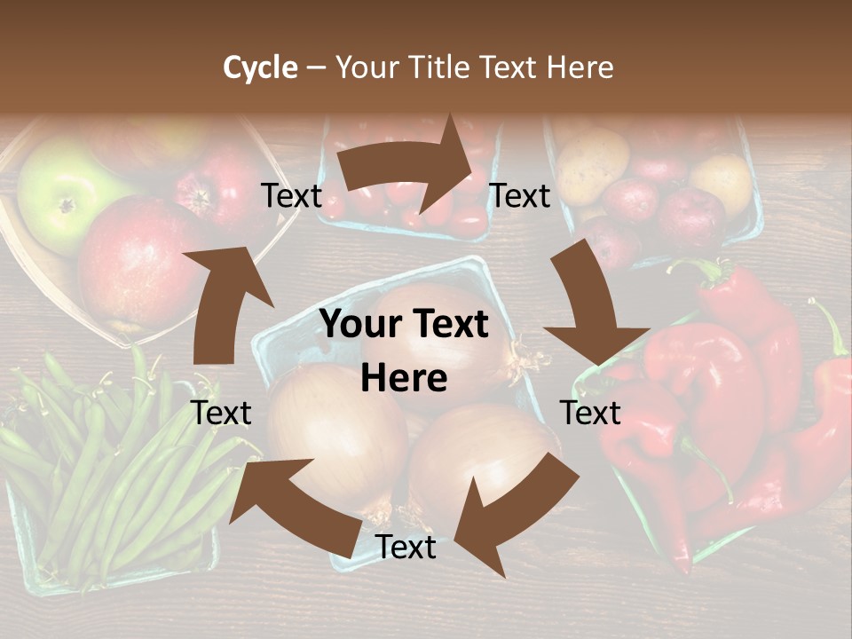 Table Background Wooden PowerPoint Template