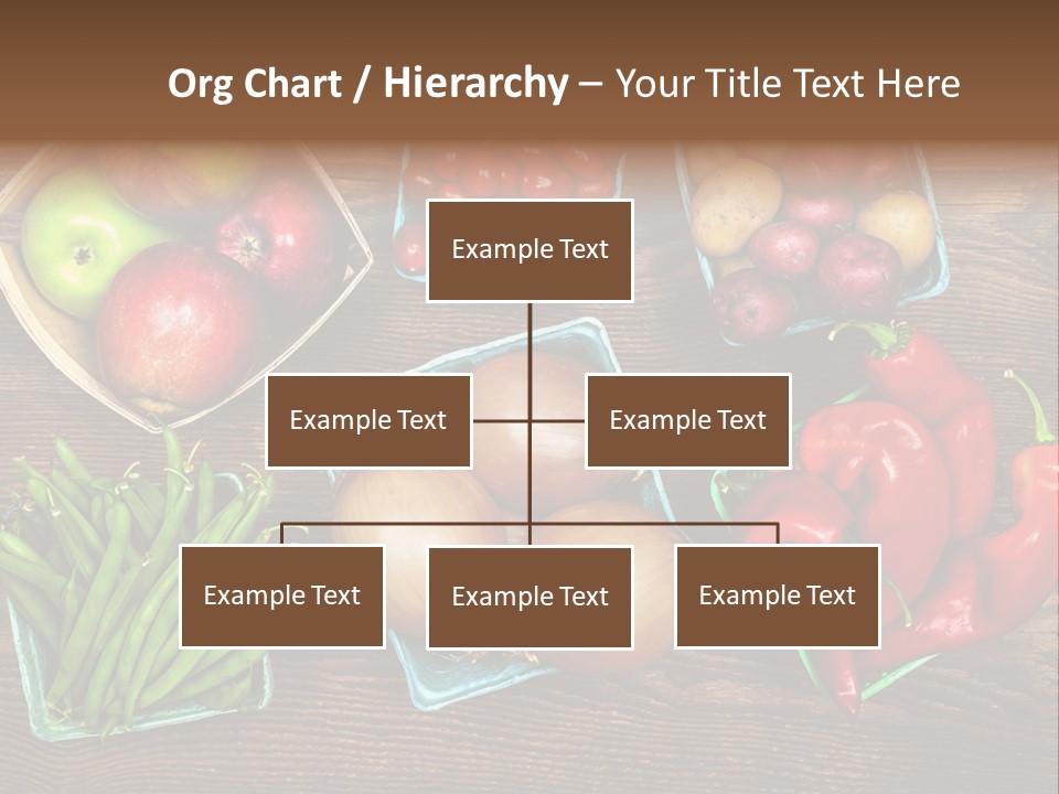 Table Background Wooden PowerPoint Template