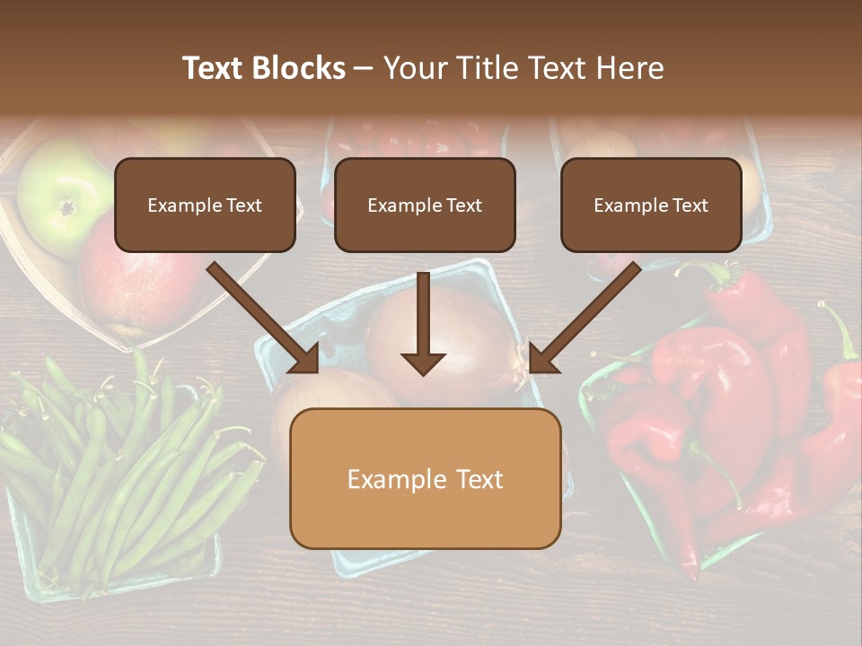 Table Background Wooden PowerPoint Template