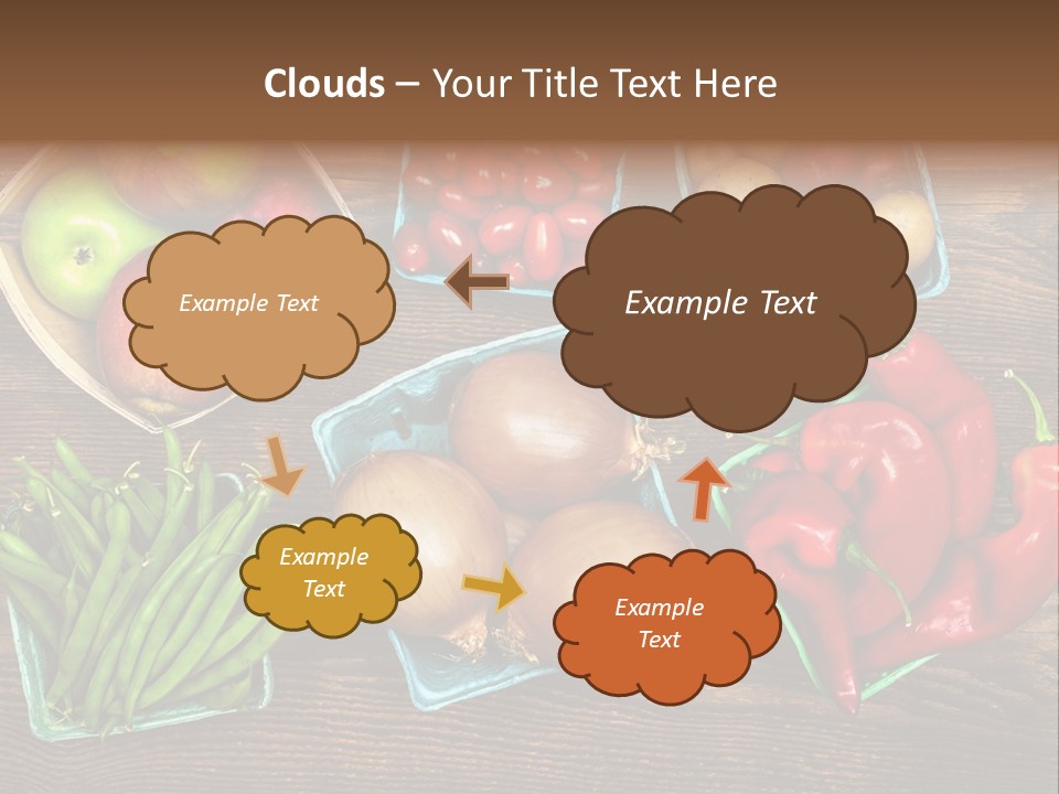 Table Background Wooden PowerPoint Template