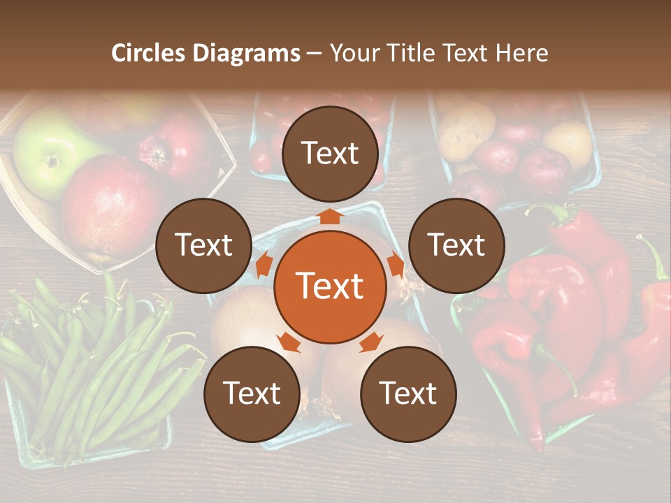 Table Background Wooden PowerPoint Template