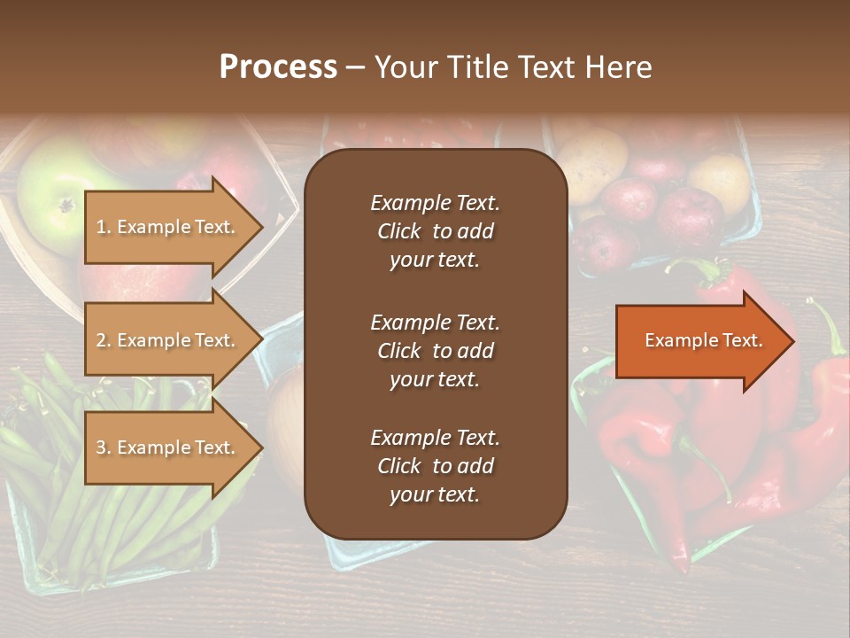 Table Background Wooden PowerPoint Template