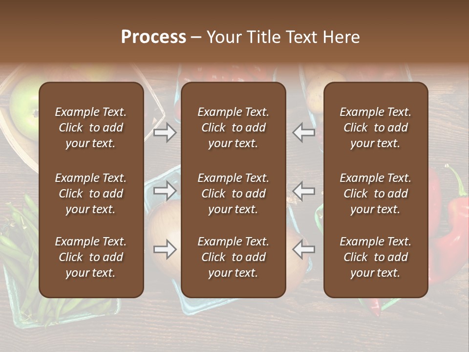 Table Background Wooden PowerPoint Template
